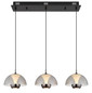 Preview: Globo Arus LED Hängeleuchte 30W Warmweiß Schwarz Matt, Metall Ø22cm 16022-3