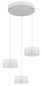 Preview: Globo Belinda LED Hängeleuchte 18W Neutralweiß Weiß Matt, Metall Ø15cm 16024-3W