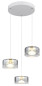 Preview: Globo Belinda LED Hängeleuchte 18W Neutralweiß Weiß, Metall Ø15cm 16024-3WR