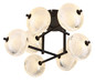 Preview: Globo Aida LED Deckenleuchte 40W CCT Schwarz Matt, Metall Memoryfunktion Ø15cm 16042-7D