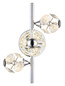 Preview: Globo Virina LED Wandleuchte 18W Warmweiß Verchromt, Metall 27cm 16047-3WC