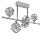 Preview: Globo Virina LED Deckenleuchte 42,50W Warmweiß Verchromt, Metall 46cm 16047-5DC