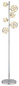 Preview: Globo Virina LED Stehleuchte 48W Warmweiß Verchromt, Metall 155cm 16047SC