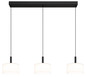 Preview: Globo Trenton LED Hängeleuchte 24W CCT Schwarz Matt, Metall Memoryfunktion Ø20cm 16052-3