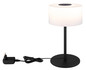 Preview: Globo Trenton LED Tischleuchte 10W CCT Schwarz Matt, Metall Ø20cm 16052T