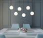 Preview: Globo Simmons LED Hängeleuchte 55W CCT Grau Matt, Metall Memoryfunktion Ø15cm 16062-6H