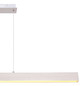 Preview: Globo Verena LED Hängeleuchte 40W Warmweiß Nickel Matt, Metall Memoryfunktion 120cm 17006N