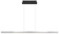 Preview: Globo Dentsy LED Hängeleuchte 53W Neutralweiß Schwarz Matt, Metall Memoryfunktion 120cm 17013H1
