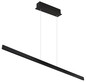 Preview: Globo Dentsy LED Hängeleuchte 43W Neutralweiß Schwarz Matt, Metall Memoryfunktion 120cm 17013HB