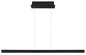 Preview: Globo Dentsy LED Hängeleuchte 43W Neutralweiß Schwarz Matt, Metall Memoryfunktion 120cm 17013HB