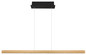 Preview: Globo Dentsy LED Hängeleuchte 43W Neutralweiß Schwarz Matt, Metall Memoryfunktion 120cm 17013HG