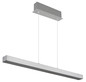 Preview: Globo Ethan LED Hängeleuchte 39W CCT Aluminium Gebürstet Memoryfunktion 150cm 17016A