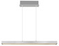 Preview: Globo Ethan LED Hängeleuchte 39W CCT Aluminium Gebürstet Memoryfunktion 150cm 17016A