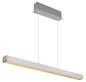 Preview: Globo Ethan LED Hängeleuchte 39W CCT Aluminium Gebürstet Memoryfunktion 150cm 17016A