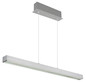 Preview: Globo Ethan LED Hängeleuchte 39W CCT Aluminium Gebürstet Memoryfunktion 150cm 17016A