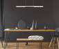 Preview: Globo Cody LED Hängeleuchte 24W Warmweiß Gebürstet, Aluminium 150cm 17018A