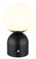 Preview: Globo Julsy LED Tischleuchte 2,50W CCT Schwarz Matt, Metall Ø12cm 21006S