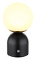 Preview: Globo Julsy LED Tischleuchte 2,50W CCT Schwarz Matt, Metall Ø12cm 21006S