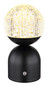 Preview: Globo Julsy LED Tischleuchte 2,50W CCT Schwarz Matt, Metall Ø10,5cm 21007S