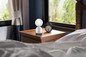 Preview: Globo Julsy LED Tischleuchte 2,50W CCT Weiß Matt, Metall Ø10,5cm 21007W