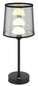 Preview: Globo Lunki LED Tischleuchte 2,50W CCT Schwarz Matt, Metall Memoryfunktion Ø14cm 21008S
