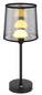 Preview: Globo Lunki LED Tischleuchte 2,50W CCT Schwarz Matt, Metall Memoryfunktion Ø14cm 21008S