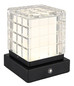 Preview: Globo Lunki LED Tischleuchte 2,50W CCT Schwarz Matt, Metall 13cm 21009S