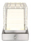 Preview: Globo Lunki LED Tischleuchte 2,50W CCT Nickel Matt, Metall 13cm 21009W
