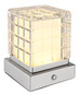 Preview: Globo Lunki LED Tischleuchte 2,50W CCT Nickel Matt, Metall 13cm 21009W