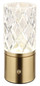 Preview: Globo Lunki LED Tischleuchte 2,50W CCT Messingfarben, Metall Ø8cm 21010M