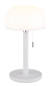 Preview: Globo Norman LED Tischleuchte 1,50W CCT IP44 Weiß Matt, Bambus Ø15cm 21016W