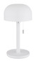 Preview: Globo Norman LED Tischleuchte 1,50W CCT IP44 Weiß Matt, Bambus Ø15cm 21016W