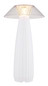Preview: Globo Illumi LED Tischleuchte 1W Warmweiß Weiß Matt Ø15,4cm 21021W