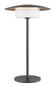 Preview: Globo Kyler LED Tischleuchte 3W CCT IP44 Grau Matt, Metall Memoryfunktion Ø18cm 21024G