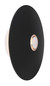 Preview: Globo Kyler LED Tischleuchte 3W CCT IP44 Schwarz Matt, Metall Memoryfunktion Ø18cm 21024S