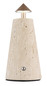 Preview: Globo Liva LED Tischleuchte 1,20W CCT Grau, Travertine Stein Ø4,2cm 21037C
