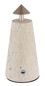 Preview: Globo Liva LED Tischleuchte 1,20W CCT Grau, Travertine Stein Ø4,2cm 21037C