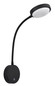 Preview: Globo Pegasi LED Wandleuchte 0,90W Warmweiß Schwarz Matt, Metall Ø8cm 24103WA