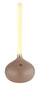 Preview: Globo Turner LED Tischleuchte 0,85W CCT IP44 Champagnerfarben Matt 24,3cm 28067CH