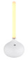 Preview: Globo Turner LED Tischleuchte 0,85W CCT IP44 Weiß Matt 24,3cm 28067W