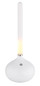 Preview: Globo Turner LED Tischleuchte 0,85W CCT IP44 Weiß Matt 24,3cm 28067W