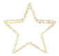 Preview: Globo Stara LED Dekorartikel 100-fach 0,06W Warmweiß IP44 Klar, Acryl 39cm 28077
