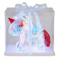 Preview: Globo Brondar LED Tischleuchte 3W Klar Kristall Effekt 26cm 28088
