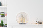 Preview: Globo Winteria LED Dekorartikel 12-fach 0,03W Klar 24,5cm 28102