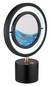 Preview: Globo Reedi LED Tischleuchte 4W CCT Schwarz Matt, Metall Ø20cm 28220