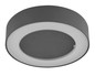 Preview: Globo Sura LED Außenleuchte 12W Warmweiß IP54 Anthrazit, Aluminium Druckguss Ø20cm 32136D