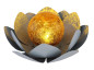 Preview: Globo Solarleuchte Metall Grau, 1Xled LED Solarleuchte 0,06W IP44 Grau, Metall 9cm 33532
