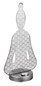 Preview: Globo Solarleuchte Metall Silberfarben, 1Xled LED Solarleuchte 0,06W IP44 Silberfarben Antik, Metall 36cm 33568