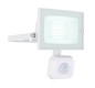 Preview: Globo Helga I LED Außenleuchte 20W Tageslichtweiß IP44 Weiß, Aluminium Druckguss Bewegungssensor 13cm 34248WS