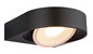 Preview: Globo Oko LED Außenleuchte 6,30W Warmweiß IP44 Schwarz Matt, Aluminium Druckguss 6,6cm 34322W